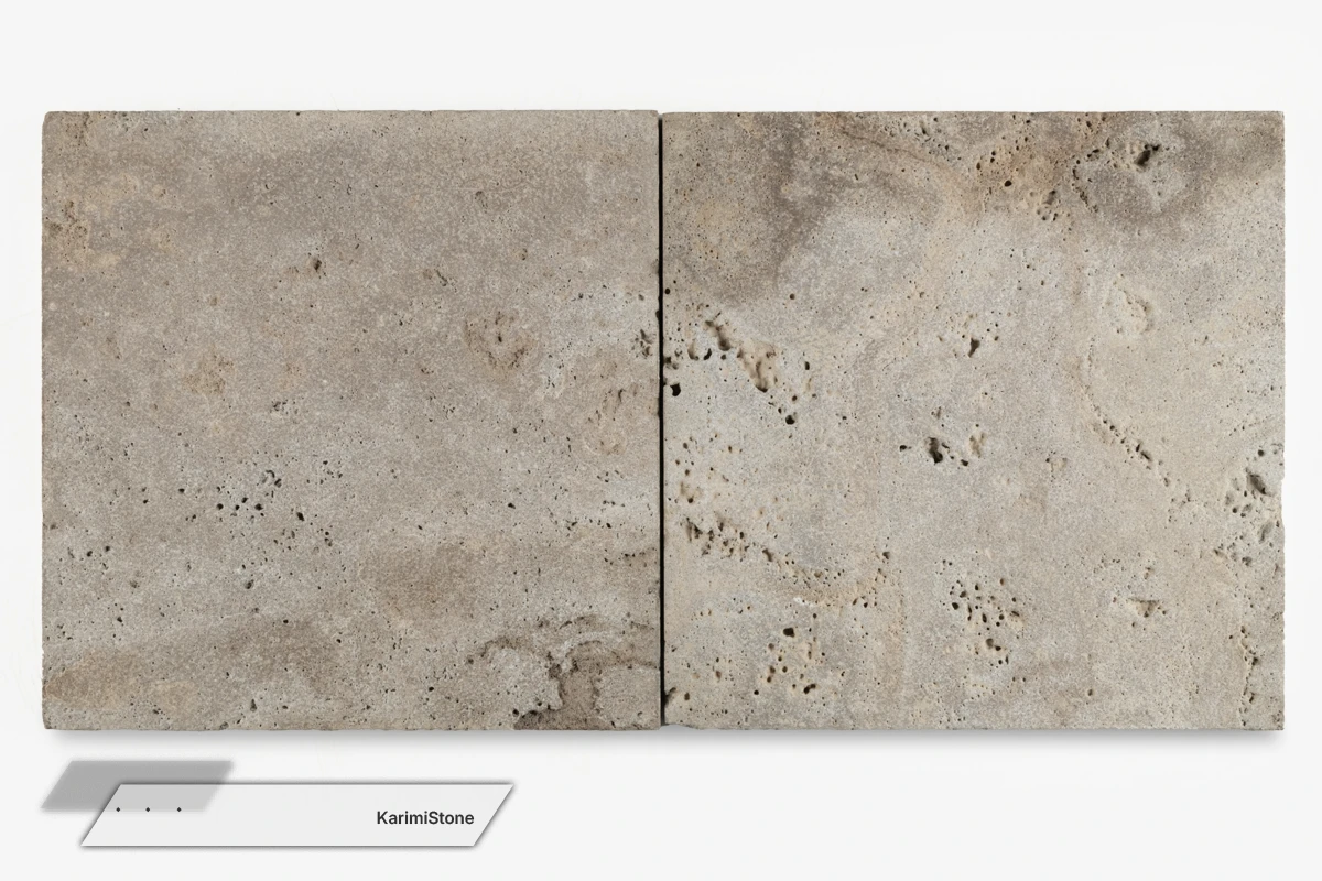 Beige Travertine Cruscut Sandblasted 1200.800 – 02
