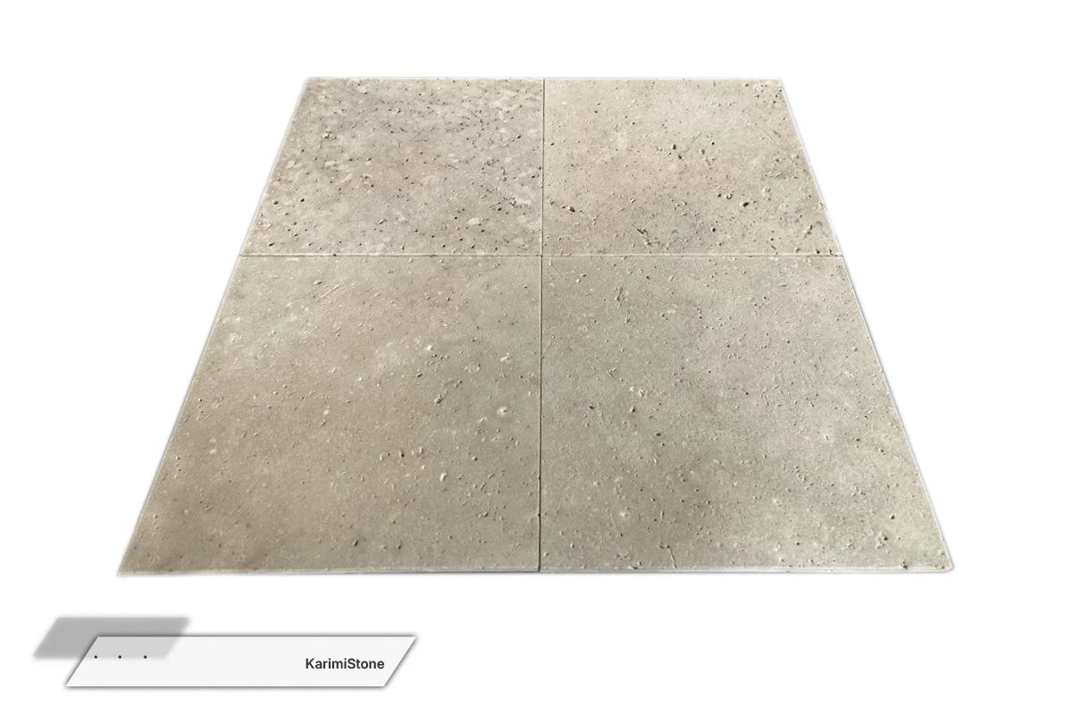 Travertine Beige Cross-cut Sandblasted 1200.800 – 02