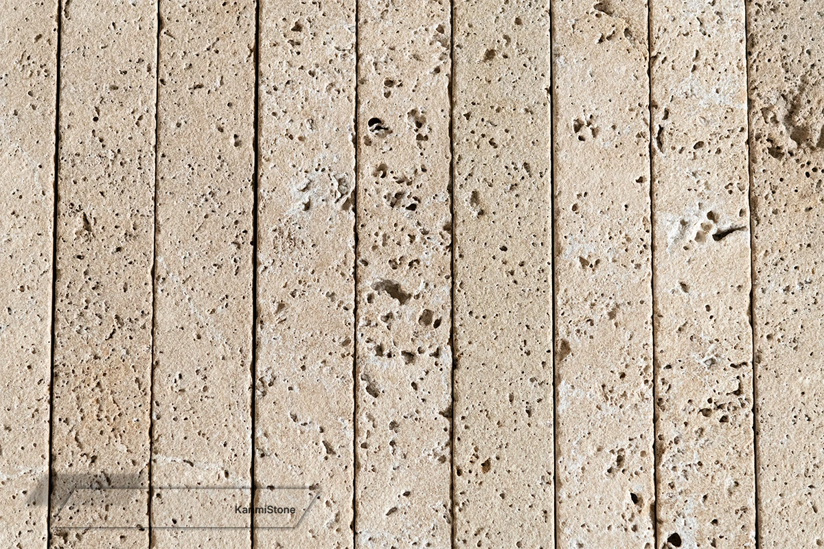 Travertine Beige Cross-cut Sandblasted 1200.800 – 03