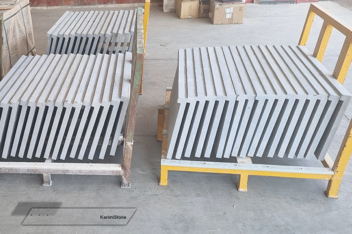 Grey marble Copingpool 1200.800 – 01