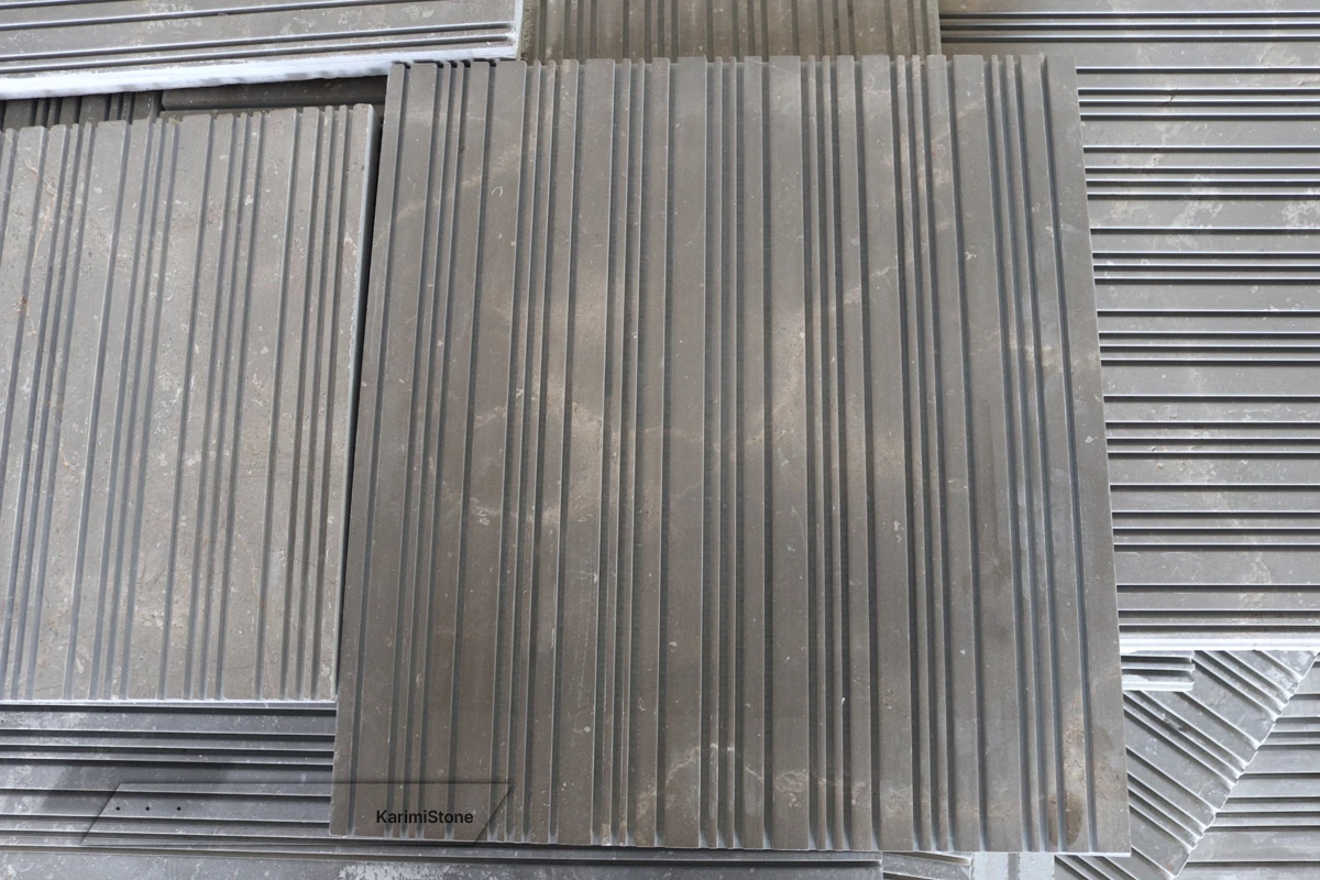 Grey marble Grooved 1200.800 – 02