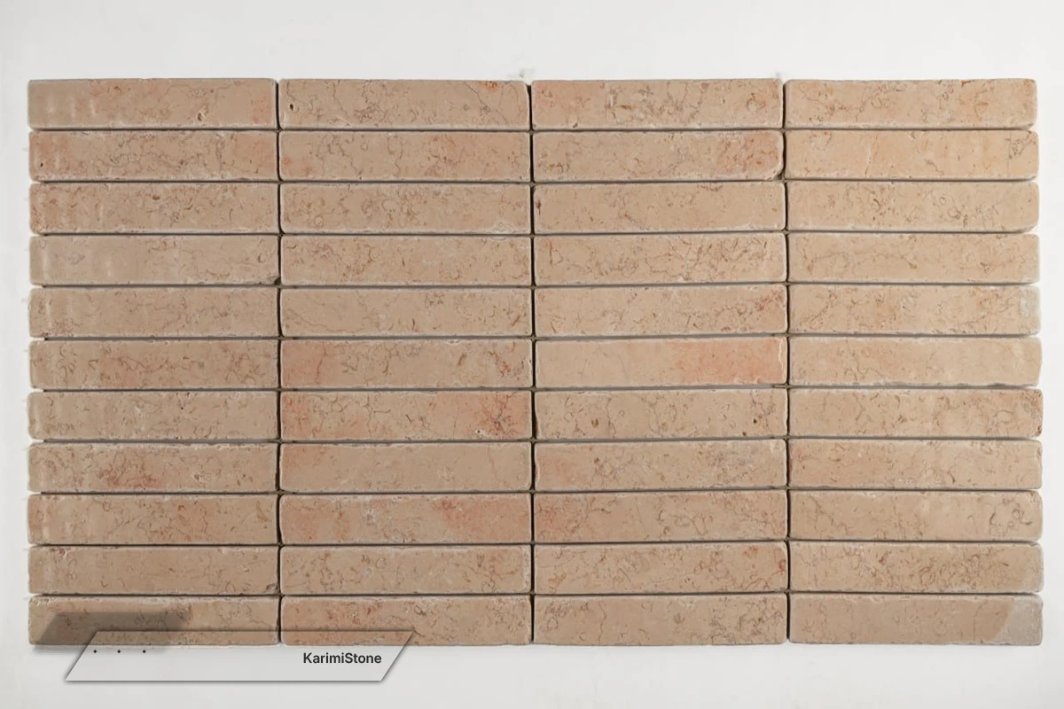 Marble Pink Honed & Tumbled 1200.800 – 012