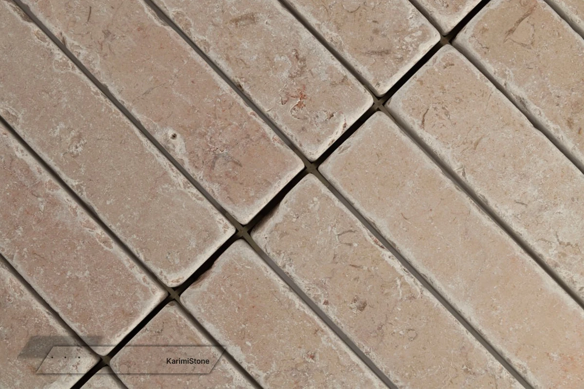 Marble Pink Honed & Tumbled 1200.800 – 05