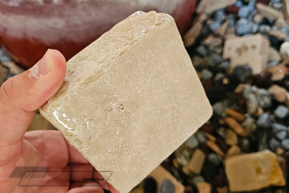 Travertine Beige Cross-cut Cobble 1200.800 – 011