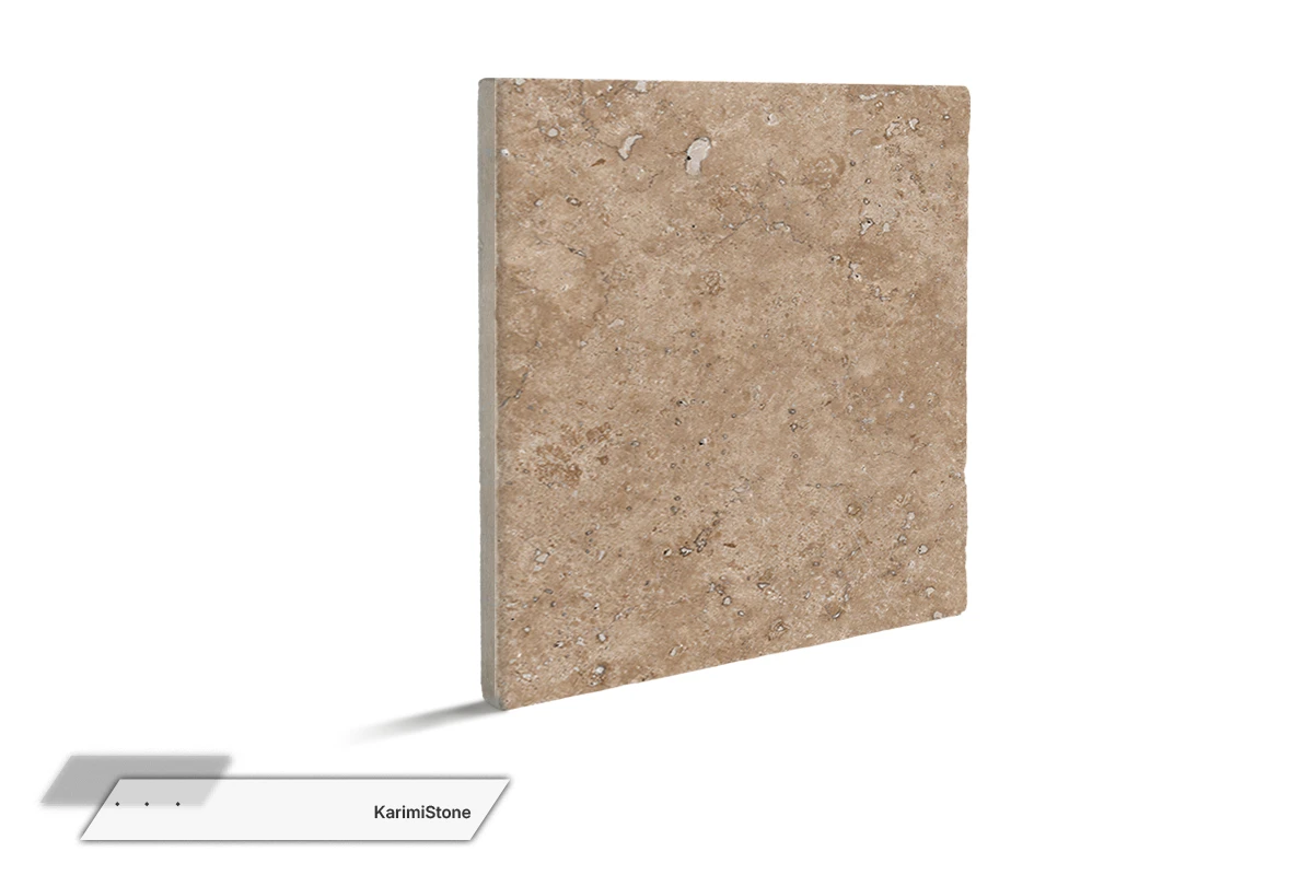 Travertine Beige Cross-cut Honed 1200.800 – 01