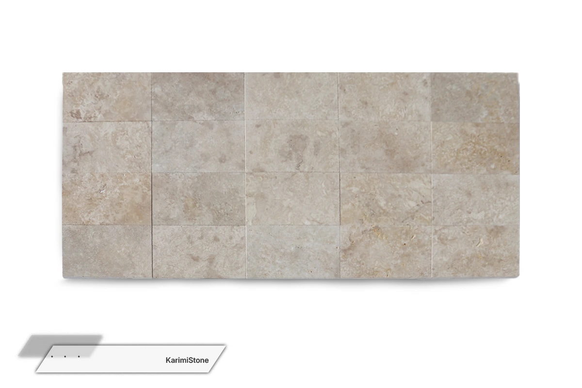 Travertine Beige Cross-cut Honed 1200.800 – 02