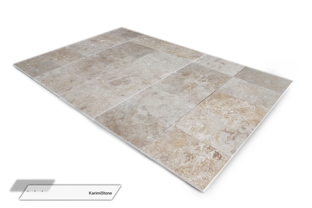Travertine Beige Cross-cut Honed 1200.800 – 05