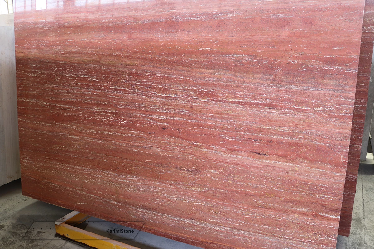 Travertine Red Vein-cut Honed 1200-800 – 04