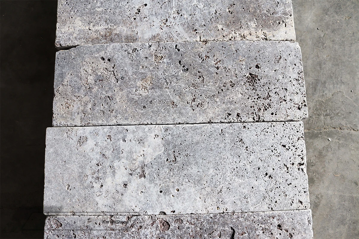 Travertine Silver Cross-cut Saw-cut 1200.800 – 04