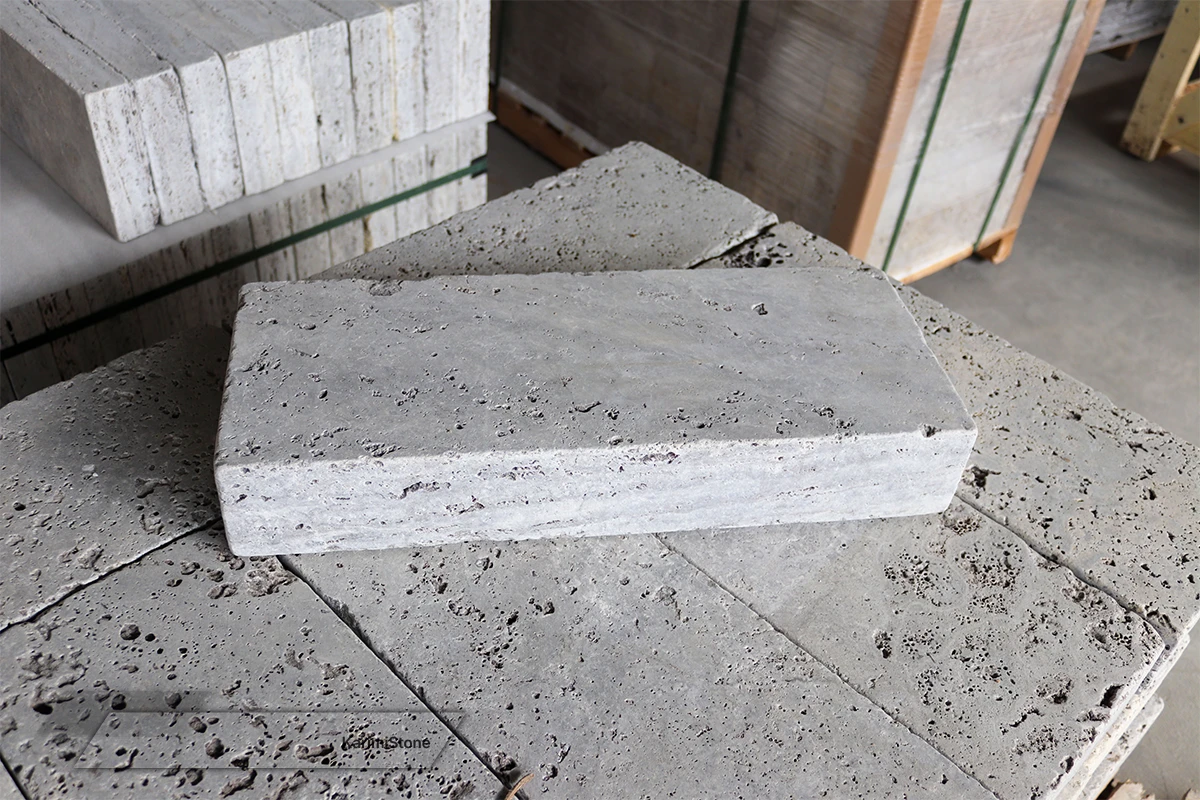 Travertine Silver Cross-cut Saw-cut 1200.800 – 06