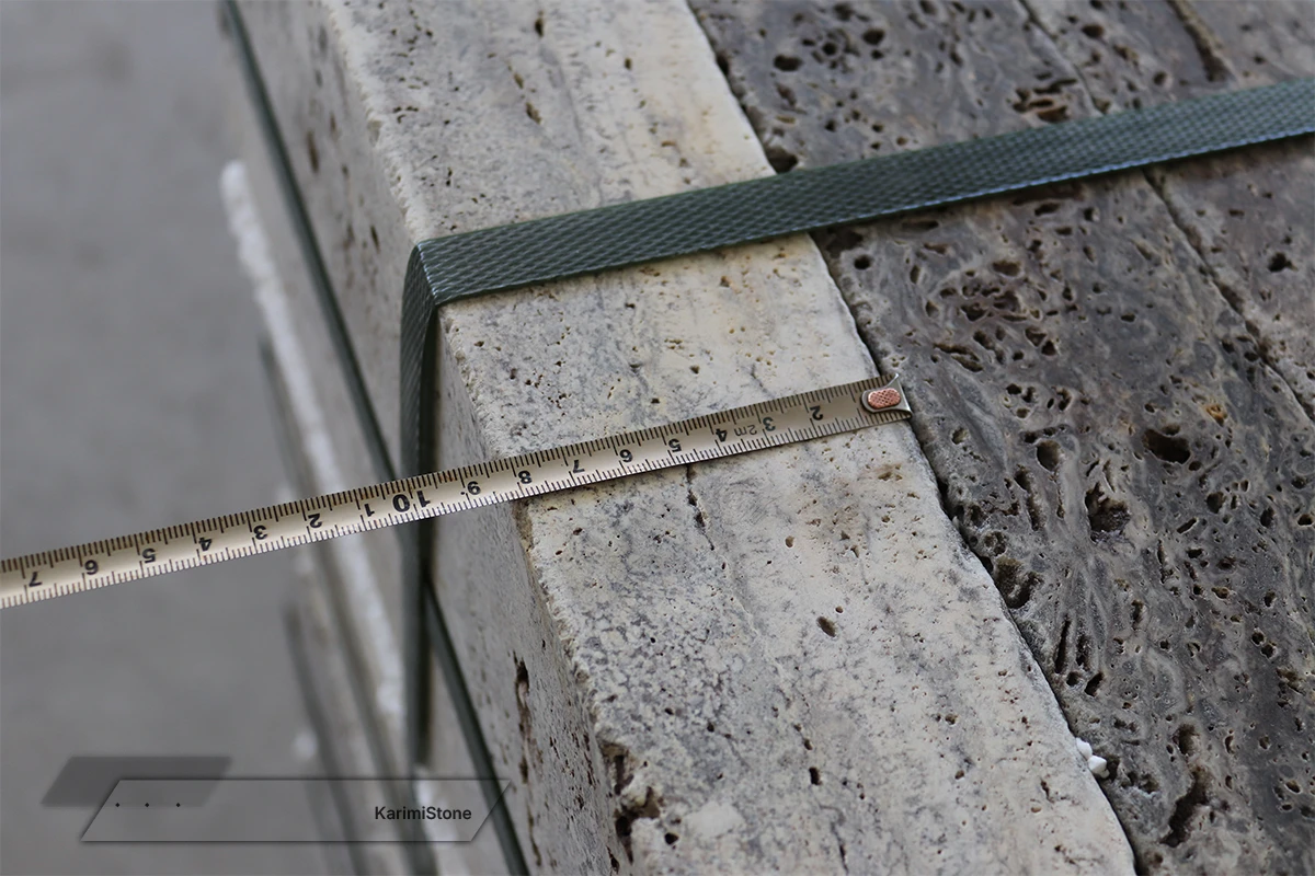 Travertine Silver Cross-cut Saw-cut 1200.800 – 08