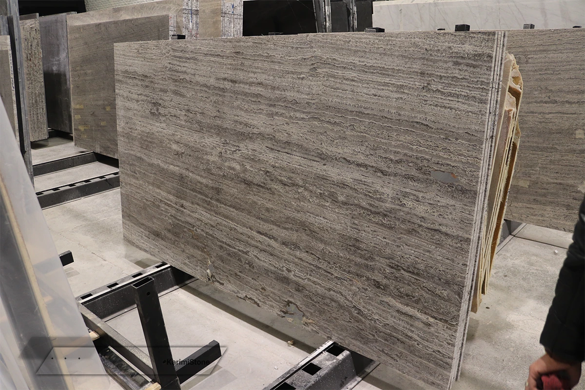 Travertine Silver Vein-cut Honed 1200.800 – 013