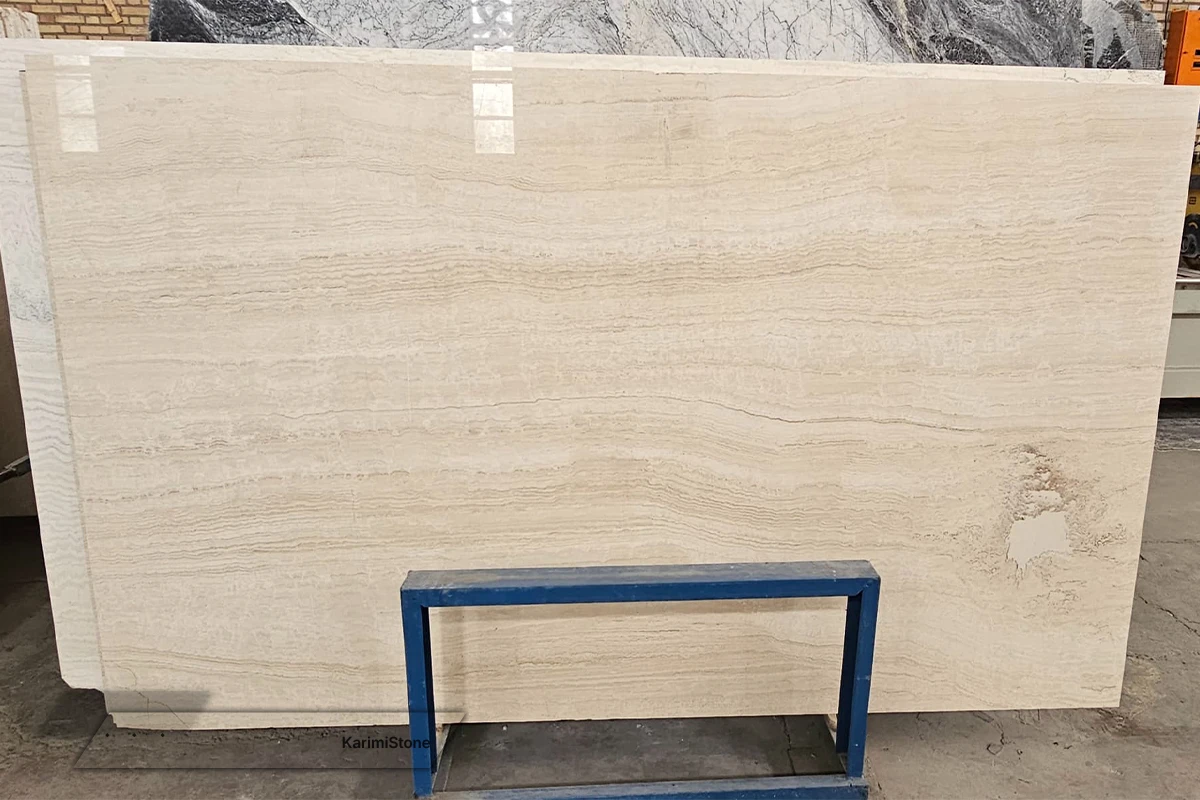 White Travertine Polished