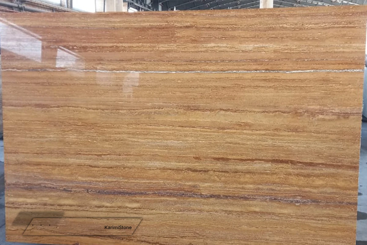 Travertine Yellow Vein-cut Polished 1200.800 – 02