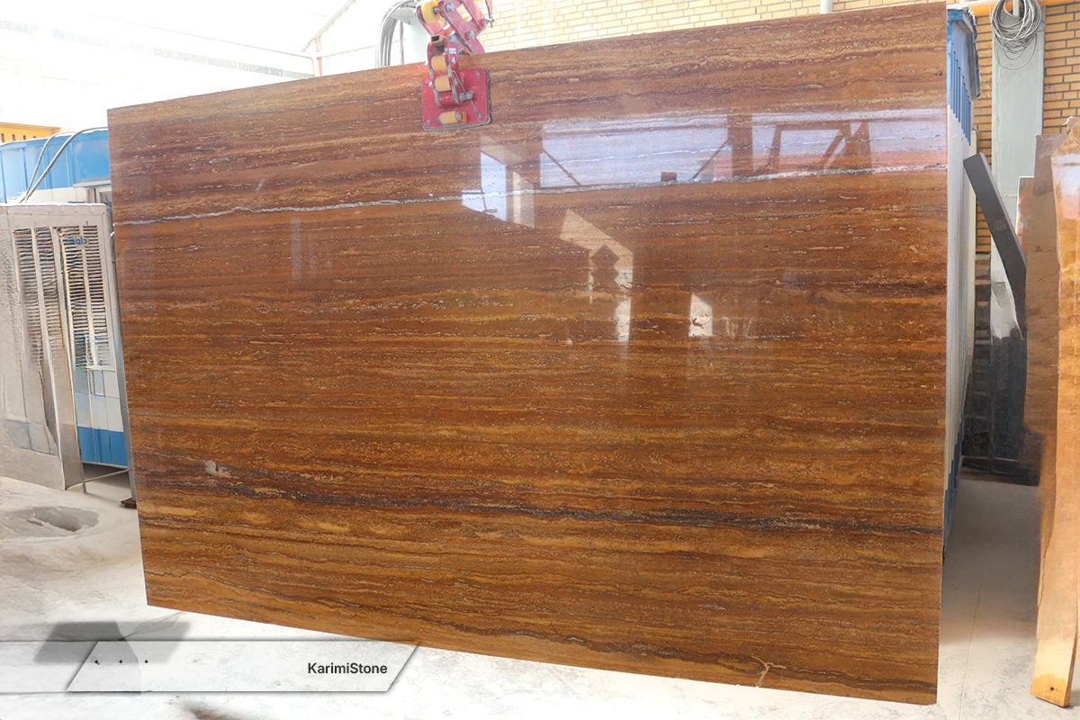 Travertine Yellow Vein-cut Polished 1200.800 – 07