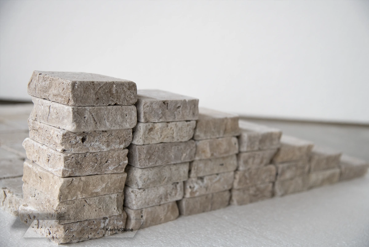 travertine begie honed cubble 4